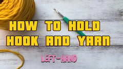 1L Holding HookAndYarn