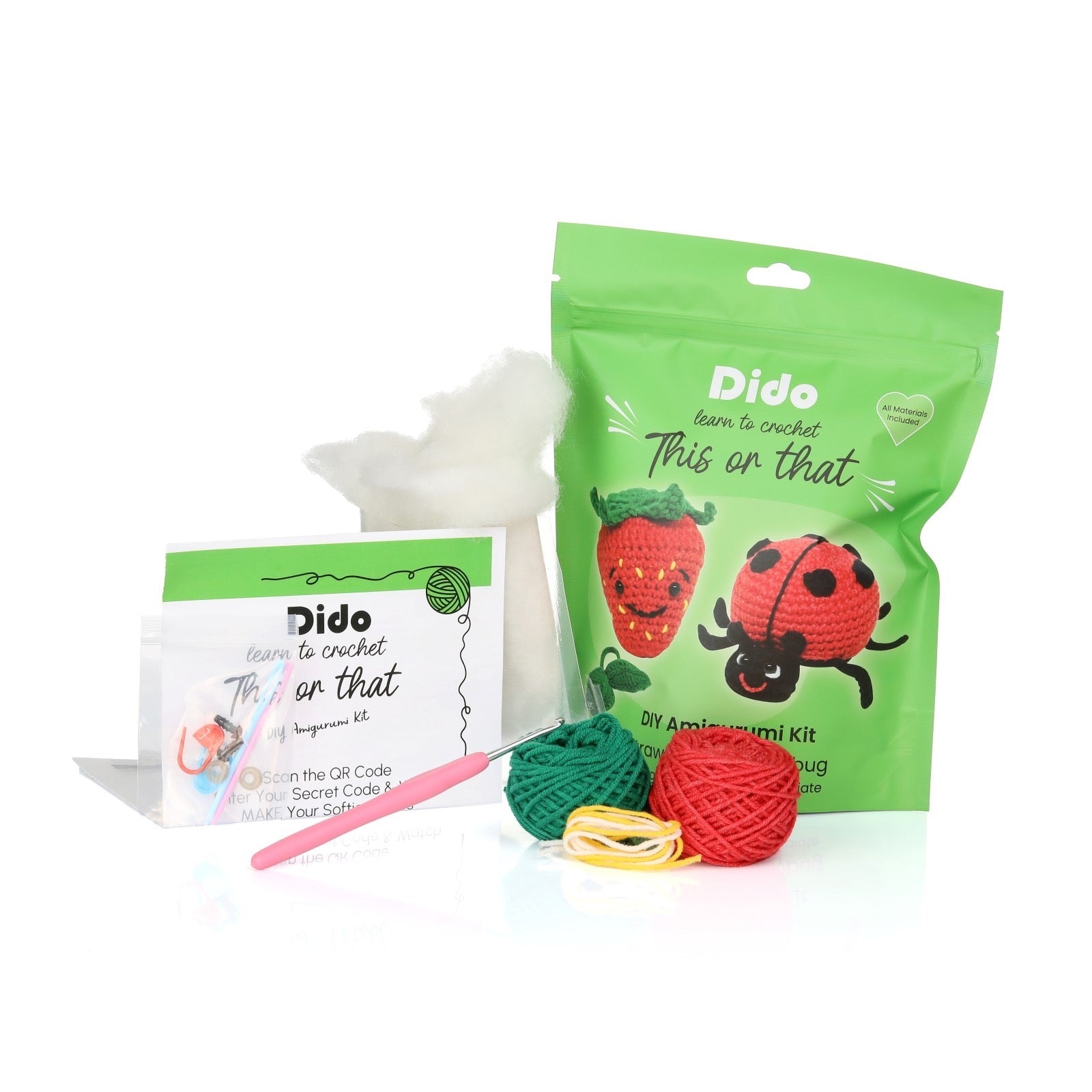 Strawberry or Ladybug