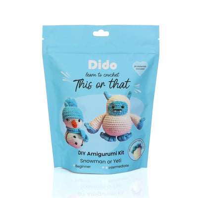 Snowman or Yeti Pattern