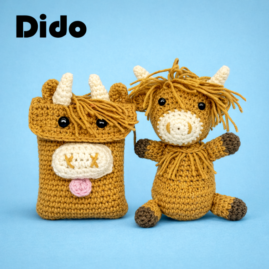 Highland Cow Pouch or Highland Cow Buddy