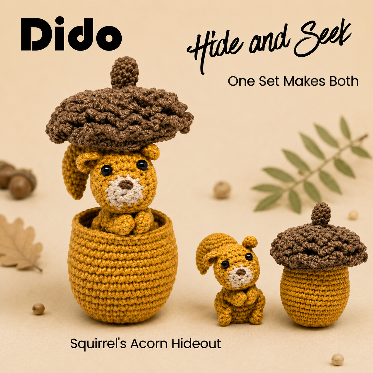 An Acorn Surprise—There's a Squirrel Inside!
